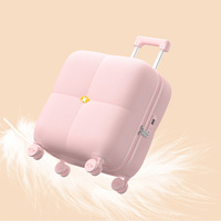 Valise rigide durable 4 pièces avec doublure de qualité supérieure, sangle en X, séparation sec/humide, chariot en aluminium, serrure TSA, idéale pour les voyages aériens