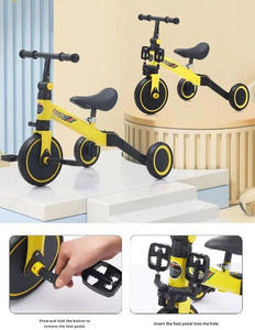 Bon prix, <span class=keywords><strong>tricycle</strong></span> enfant <span class=keywords><strong>pliable</strong></span> 4 en 1 avec pneus gonflables CE, siège rotatif et pièces détachées pour <span class=keywords><strong>tricycle</strong></span> à roulettes - Product Image 3