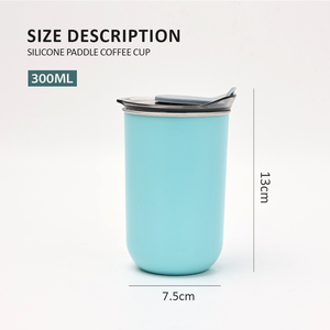 Couche intérieure en acier inoxydable minimaliste sans BPA et tasse à café extérieure en PP pour un usage quotidien - Product Image 3