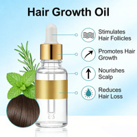 Minyak Pertumbuhan Rambut Organik OEM Grosir - Minyak Habbatussauda & Minyak Jarak untuk Menebalkan & Menumbuhkan Kembali Rambut