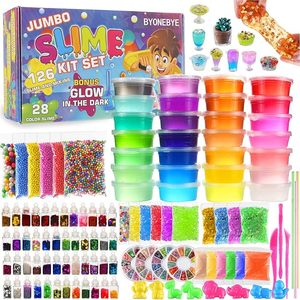 Kit de slime géant Bview Art DIY, slime <span class=keywords><strong>transparent</strong></span>, fournitures pour enfants, artisanat artistique pour filles et garçons de 5 à 12 ans - Product Image 1
