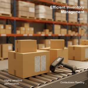 UHF RFID Paper Hang Tag for Apparel Store Fast Inventory Counting Anti-Loss Clothing RFID Tag Roll - Product Image 3