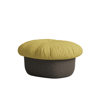 Pouf et table d'appoint modulables et polyvalents pour canapé modulaire, pour commande de mobilier de salon public ou de salle d'exposition