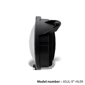 Phare 9 pouces hi/lo <span class=keywords><strong>bema</strong></span> avec halo indicateur jaune DRL Pour les phares d'usine sont halogènes de remplacement adaptés pour Jeep JL 2018 + - Product Image 3