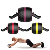 Rueda AB Silenciosa de Venta Caliente - Equipo de Gimnasio con Rebote Automático para Entrenamiento de Fuerza, Ejercicio y Fitness