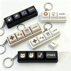 Llavero Personalizado con Tecla de Teclado y Diseño de Logotipo, Llavero de Teclado DIY para Aliviar el Estrés, Tecla de Acrílico Personalizable - Product Image 6