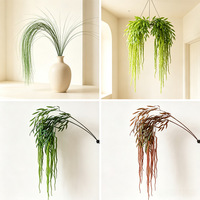 Plante Artificielle Suspendue de 160 cm, Magnifique Bouquet de Feuilles Colorées pour la Maison, le Bureau, Plantes Murales, Fleurs Artificielles pour Cérémonie de Remise des Diplômes