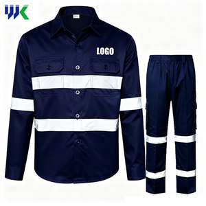 Uniforme <span class=keywords><strong>de</strong></span> <span class=keywords><strong>trabajo</strong></span> <span class=keywords><strong>de</strong></span> manga larga reflectante <span class=keywords><strong>de</strong></span> <span class=keywords><strong>construcción</strong></span> transpirable ropa <span class=keywords><strong>de</strong></span> <span class=keywords><strong>trabajo</strong></span> camisa y pantalones - Product Image 1