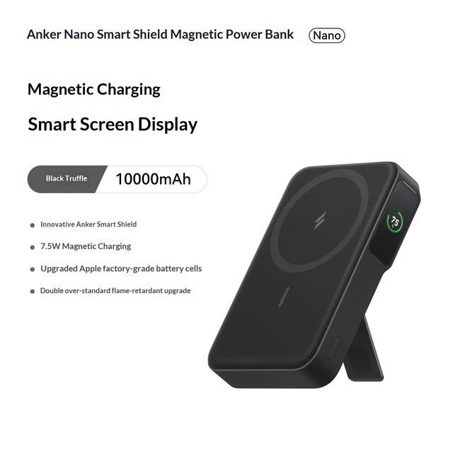 ANKER Magnetic Mobile Power Bank 10000mAh Wireless 3C Certified Power Bank ATL Battery Cell A110Z
