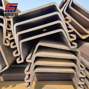 Usine de palplanches de tôle d'acier Az12/Au20/Au750/Az580/Za680 Palplanches de tôle formées à froid Palplanches de tôle d'acier - Product Image 1