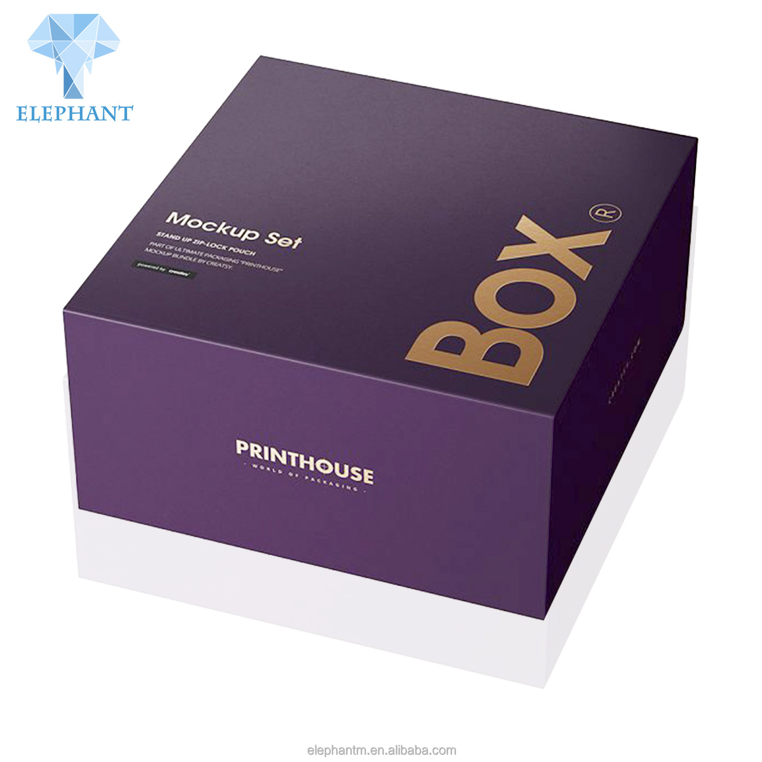 Stain Hair Extension Packaging Luxury Box Style High Quality Paper Luxury Box Packaging