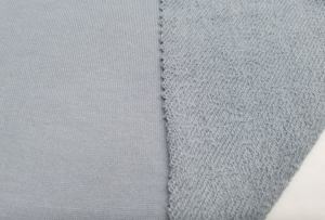 <span class=keywords><strong>Tissu</strong></span> en molleton français T/R 280GSM, 66 pouces de large, matière douce et respirante en maille bouclée pour sweats à capuche, pantalons de survêtement, pulls et vêtements de détente - Product Image 3