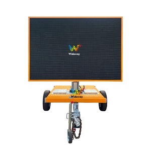Multiple Sizes Amber VMS Board Trailer Solar P25mm RGB Variable <strong>Message</strong> <strong>Sign</strong> Traffic Outdoor <strong>LED</strong> <strong>Display</strong> - Product Image 1