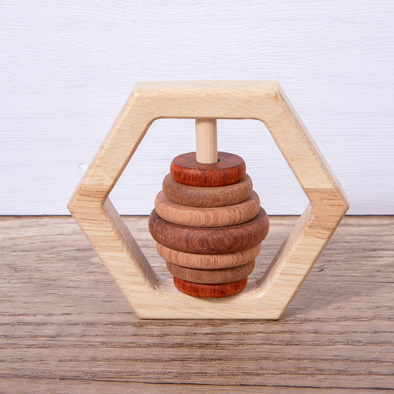 Ensemble de tours hexagonales couleur carbone