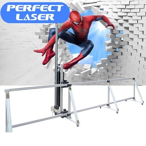 Laser Large <b>Printing</b> Size 3d <b>Wall</b> Inkjet Printer Machine on Acrylic Senor Piezoelectric Nozzle 3D <b>Wall</b> Printer Machine - Product Image 3