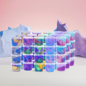 2024 Hot DIY Kids Party Favors 12-Color Chocolate Donuts Ice Cream Dessert Theme <b>Slime</b> <b>Kit</b> for 2-4 Year Olds Unisex Make <b>Slime</b> - Product Image 3