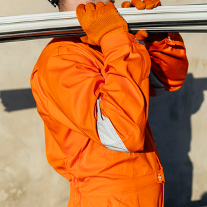 Chaleco DE SEGURIDAD reflectante de alta visibilidad Logotipo personalizado con 5 bolsillos Chaleco de alta visibilidad Ropa de trabajo de protección al aire libre - Product Image 4