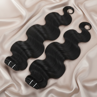 Meilleures ventes : Mèches de cheveux synthétiques de haute qualité, 30 pouces, 200g, sans nœuds, en fibre haute température, pour tressage, ondulation naturelle