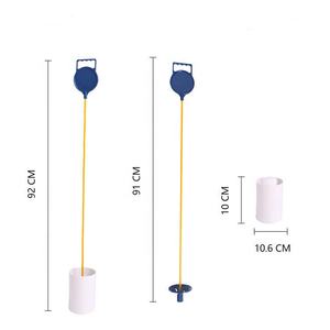 Asta de bandera de mini golf con logotipo personalizado de fábrica, astas de bandera de plástico de fibra de vidrio para campo de golf de patio - Product Image 3