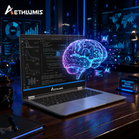 Ordinateur portable intelligent 4K UHD 3D sans lunettes avec AMD Zen 5 128 Go LPDDR5X pour le développement d'ensembles moteurs de jeu et le rendu CG