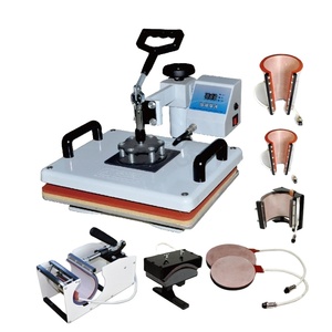 8 in 1 Heat Press <b>Machine</b> T-shirt Sublimation <b>Printing</b> <b>Machine</b> T Shirt Mug Heat Press <b>Machines</b> SB-400A 8 in 1 Heat Press <b>Machine</b> - Product Image 2