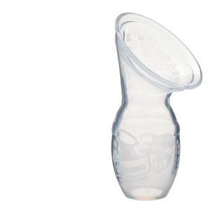 ขวดปั๊มนมแม่แบบใช้มือทำจากซิลิโคนเกรดสำหรับทารกที่กินนมแม่ - Product Image 2