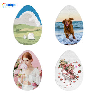 Cadeau de Pâques <span class=keywords><strong>grand</strong></span> <span class=keywords><strong>puzzle</strong></span> en forme d'oeuf <span class=keywords><strong>Puzzle</strong></span> en papier imprimable <span class=keywords><strong>vierge</strong></span> de sublimation pour sublimation - Product Image 6