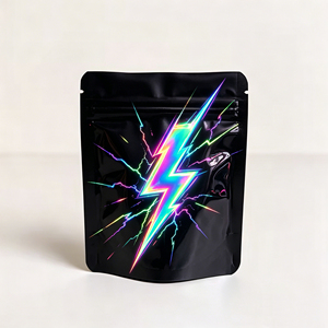 custom printing 3.5 Gram Resealable Mylar Storage Bags Printed Stand Up Packaging <b>Pouches</b> - Product Image 2