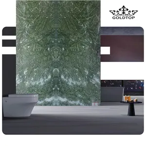 Veggie Green,Emerald Green,Verde Giada Ming Green Marble Verde Ming Jade Marble Slabs proyectos de interior en baños y cocinas