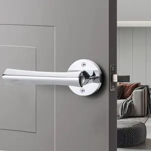 New Arrival Direct Sales Wholesale Price Door Lock Handle High Quality Golden Supplier Door Lock Mortise For Bathroom Door