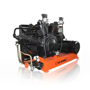 40 бар, 1,3 м 3/мин-6,0 м 3/мин, трехступенчатый поршневой воздушный компрессор высокого давления с ленточным приводом - Product Image 1