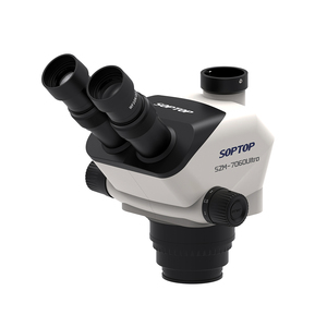 Caméra stéréoscopique trinoculaire HD SOPTOP pour réparation de téléphones portables avec support et anneau lumineux LED SZM-7060Ultra Professionnel - Product Image 5