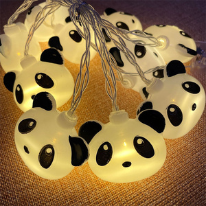 New Gradient Bé Đêm Panda Bên Bảng Có Thể Sạc Lại Bàn Trẻ Em Ngủ Đèn USB Silicone Pat Điều Khiển LED Đêm Chuỗi Ánh Sáng - Product Image 2