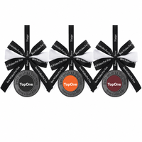 Diffuseur de parfum suspendu de luxe personnalisé avec logo, rechargeable, en alliage de zinc, à évaporation naturelle, pour voiture, vente en gros
