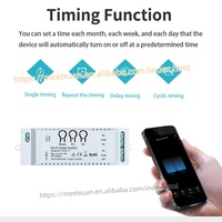 Module d'interrupteur intelligent WiFi RF Tuya 7-32V 2CH, 5V 12V 24V 32V, télécommande RF 433MHz, relais WiFi compatible avec Alexa Google Home
