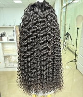 HD Lace Wig 5x5 Swiss Lace Perruque de cheveux péruviens Deep Wave Perruque de cheveux humains Lace Front Wig pour femmes noires
