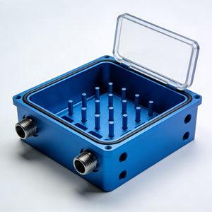 Caja de Conexiones Impermeable de Aluminio Resistente con Bloques de Terminales para Aplicaciones Industriales - Product Image 1