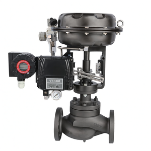 Vanne à Globe Pneumatique à Eau et à Vapeur Actionneur Pneumatique Vanne à Diaphragme avec Positionneur - Product Image 6