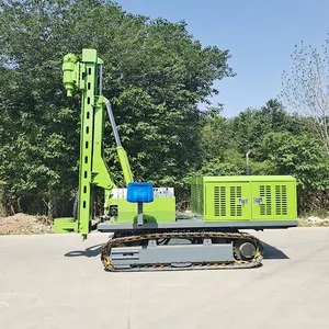 Yugong Factory Crawler Solar Panel Piling Hydraulic Drop Hammer Pile Drivers Machines