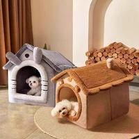 Lit pour chat lavable pliable personnalisable | Canapé amovible de luxe pour chiot pour petits/moyens animaux de compagnie
