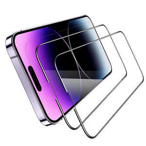 ฟิล์มกันรอยกระจกนิรภัยแบบใส HD ป้องกันน้ำสำหรับโทรศัพท์มือถือ iPhone 14 15 16 17 ซีรีส์ - Product Image 1