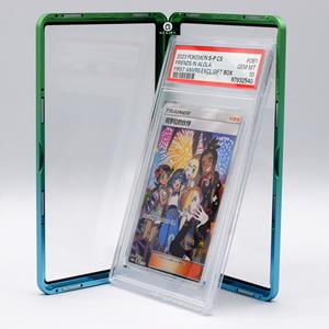 渐变<span class=keywords><strong>2</strong></span>色渐变卡显示器磁性外壳Bgs Tcg Mtg运动口袋口袋分级保险杠护板平板显示器 - Product Image 4