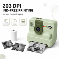 Kamera Instan Anak Uyin P23b Grosir, Layar 2.4 Inci, Printer Thermal Tanpa Tinta 203DPI MOS, Lensa Flip, Kamera Digital Mini Mainan