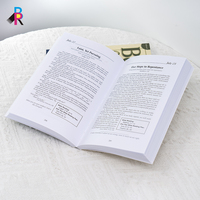 Livre de lecture à couverture souple personnalisé, recyclable, de qualité supérieure, tendance et original, avec reliure parfaite, en gros