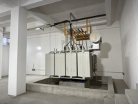 Transformateur de puissance immergé dans l'huile 10kV 35kV, transformateur de distribution de type sec pour postes de transformation