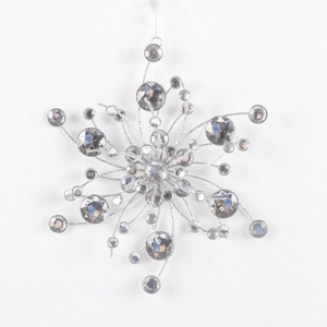 <span class=keywords><strong>3D</strong></span> Nhựa Long Lanh Bông Tuyết Trang Trí Treo Dây Cây Giáng Sinh & Bóng Trang Trí Với Bông Tuyết Đồ Trang Trí - Product Image 2