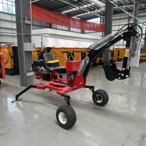 Mini-excavatrice araignée mobile sur rail chinoise, excavatrices à essence EPA adaptées à l'utilisation agricole - Product Image 6