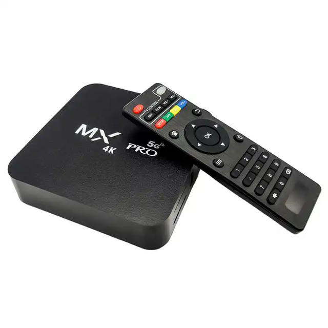 Hot Sale Quad Core M X Q Pro 2.4G 5G Wifi TV Box 4K Android Smart Tv Box Dual Band Wifi Setup Box