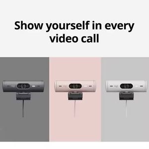Logitech BRIO 500 HD 1080P ไมโครโฟนภายใน, โหมดการแสดงกรอบอัตโนมัติเซ็นเซอร์ภาพกล้องถ่ายทอดสด - Product Image 6