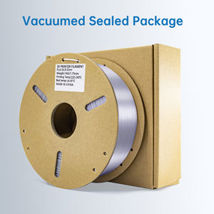 Fournisseur Tiges en plastique Impression 3D 1kg 1.75mm SOIE Argent Moulage Haute Qualité Nouveau Top 330m Longueur 1kg Netweight - Product Image 4